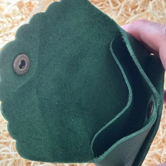 Bacalar green Daisy Plus wallet Portland Leather Goods - Picture 6 of 12